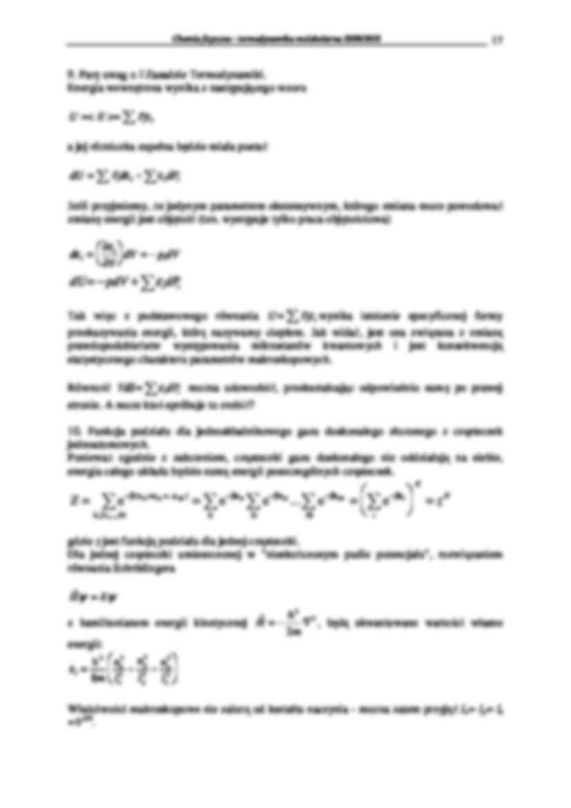 Chemia fizyczna - termodynamika molekularna 2009/2010-wykłady9 - strona 3