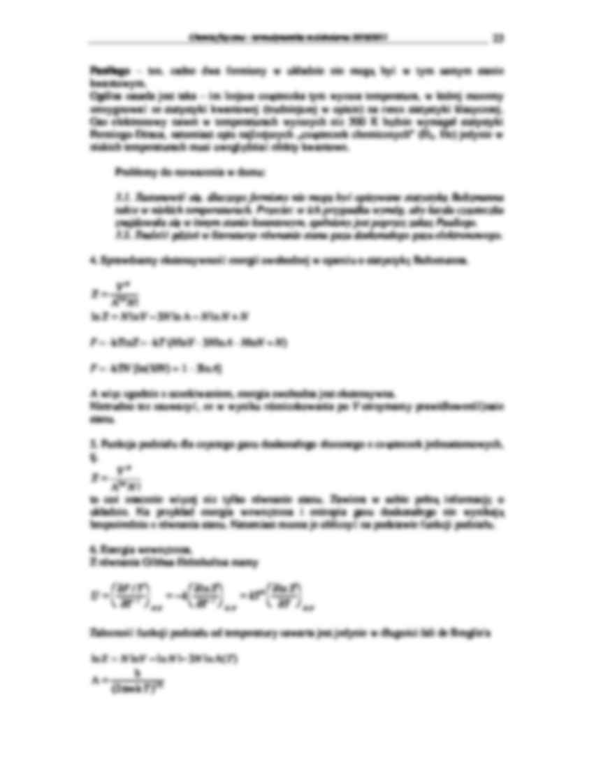 Chemia fizyczna - termodynamika molekularna 2009/2010-wykłady21 - strona 2