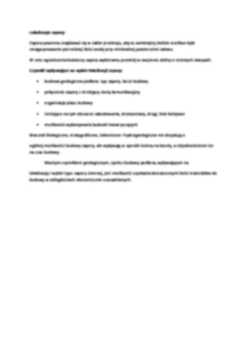 Kryteria lokalizacji budowli ziemnych-wykład - strona 3