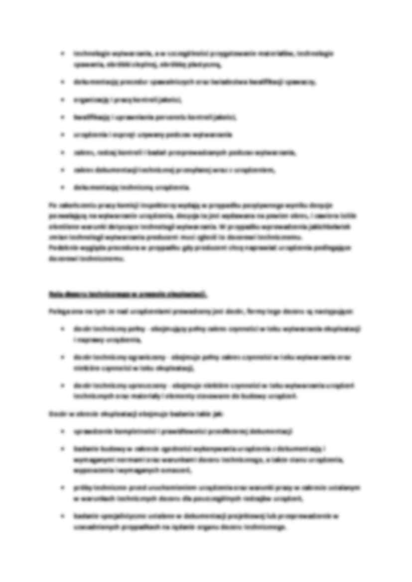 Podstawowe organy kontrolne uczestniczące w procesach projektowania-opracowanie - strona 2