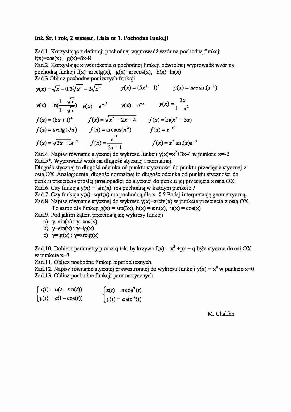 Matematyka-zadania - strona 1