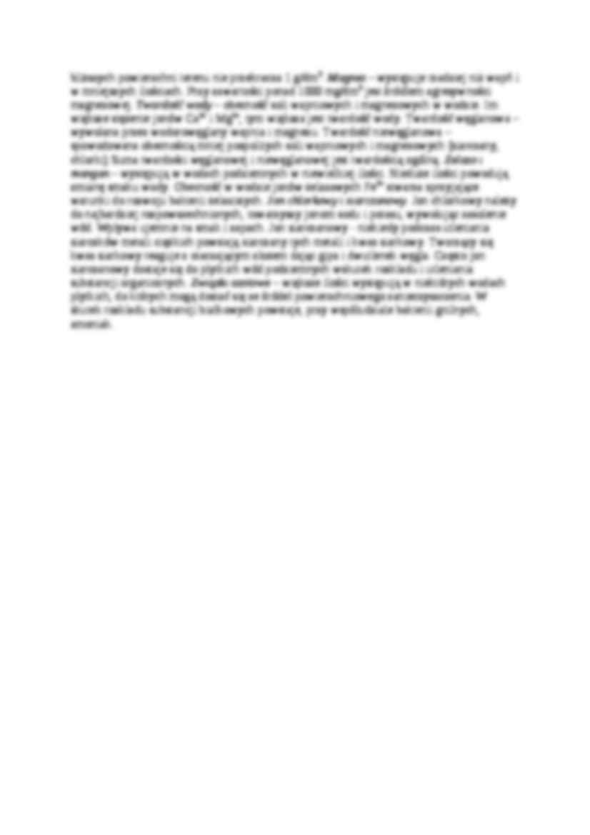 Fizyczne organoleptyczne chemiczne w wód podziemnych-opracowanie - strona 2