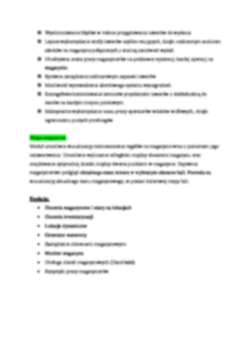 Warehouse Management Systems - omówienie - strona 2
