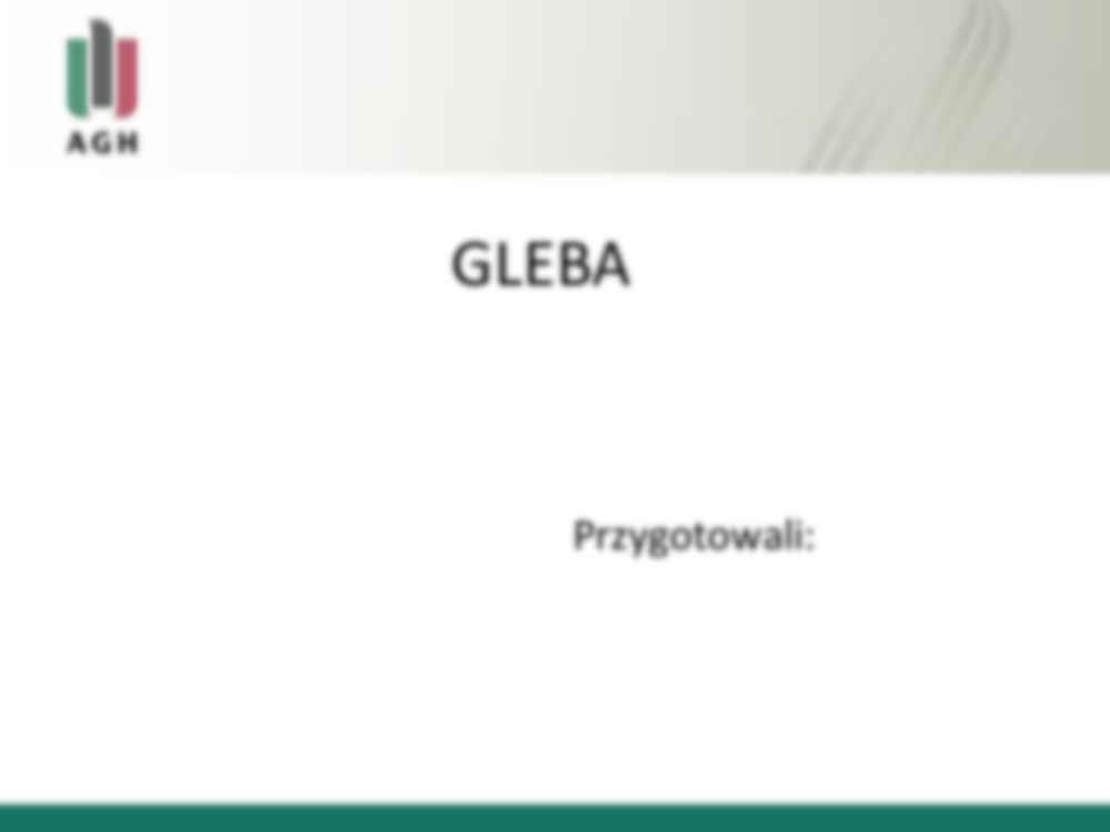 GLEBY Gr.2 - prezentacja -  Funkcje gleby   - strona 2