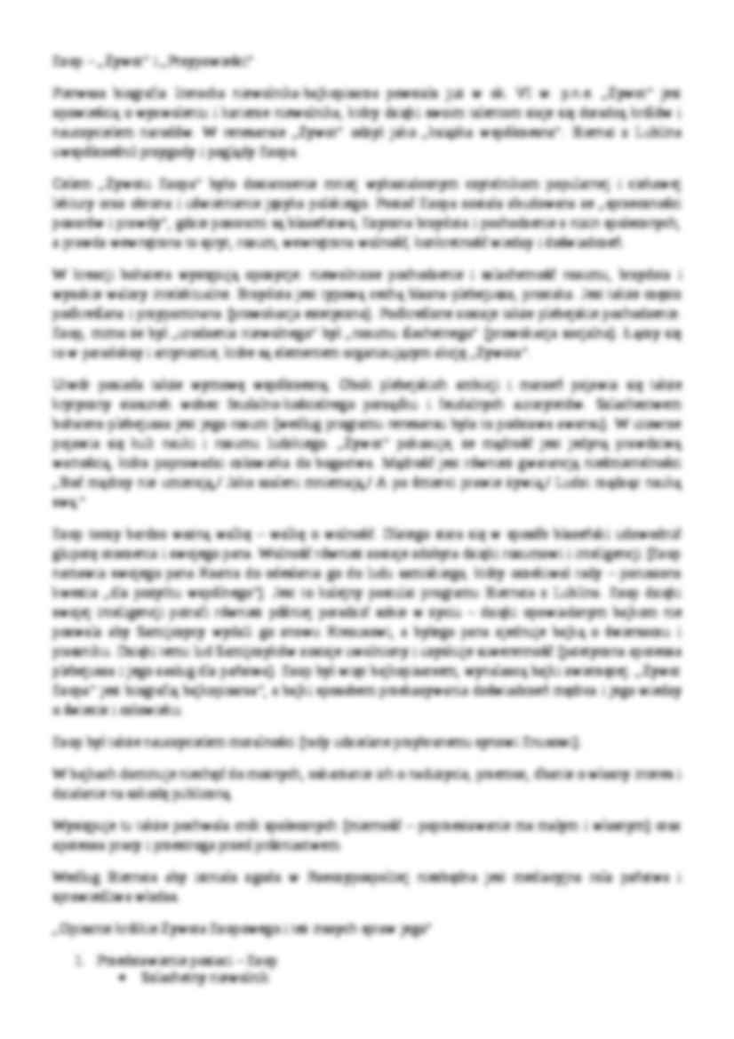 Biernat z Lublina, Ezop - Żywot Ezopa Fryga, 1-5 pierwszych bajek - strona 2