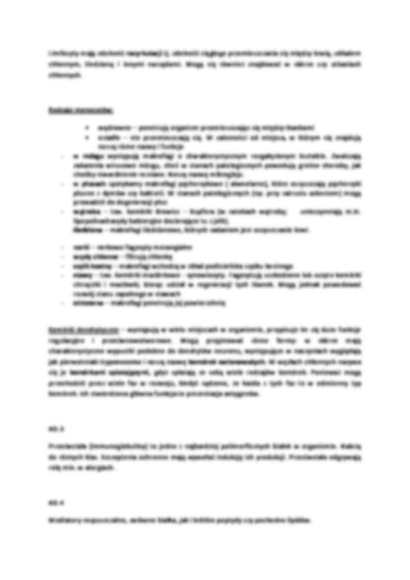 Układ immunologiczny - wykład - strona 2
