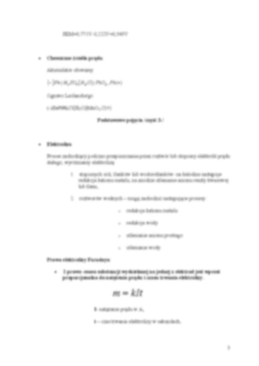 Elektrochemia- podstawowe pojęcia - strona 3