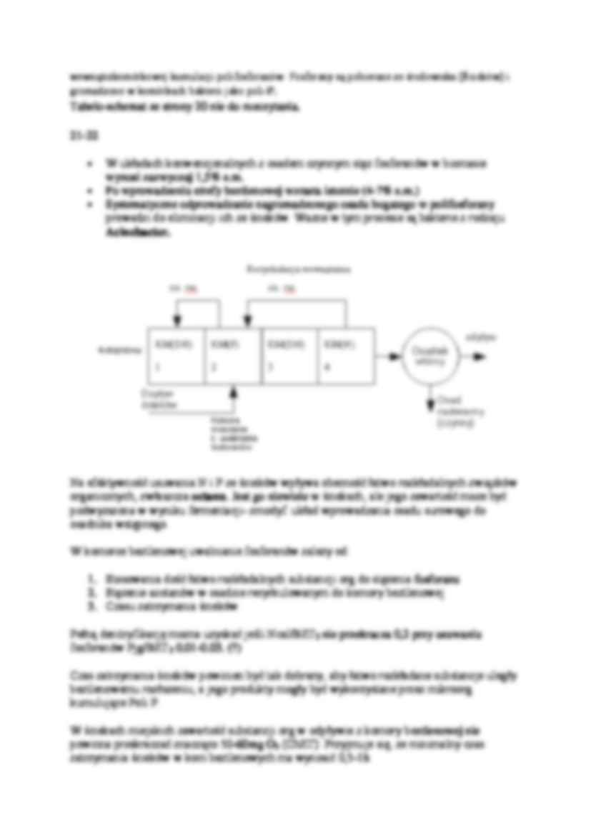 Usuwanie związków organicznych i azotu - wykład - strona 3
