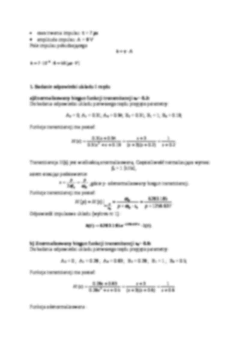 Wykład - własności funkcji transmisyjnych - strona 2