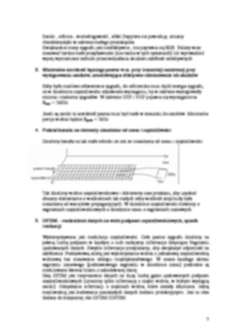 COFDM - kodowanie kanałowe - wykład - strona 2