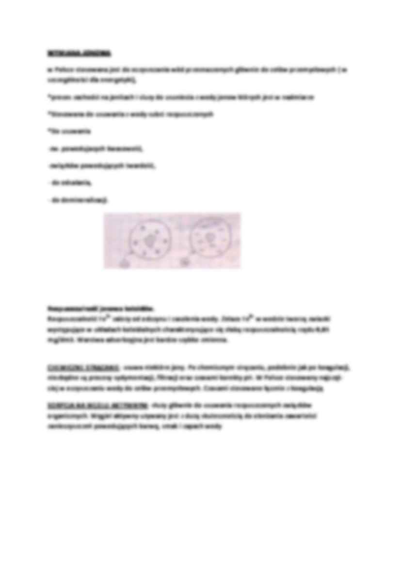 Chlorowanie i wymiana jonowa-opracowanie - strona 2