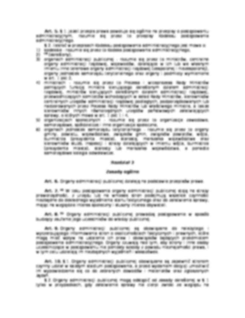 Kodeks postępowania administracyjnego - Załatwianie spraw - strona 3