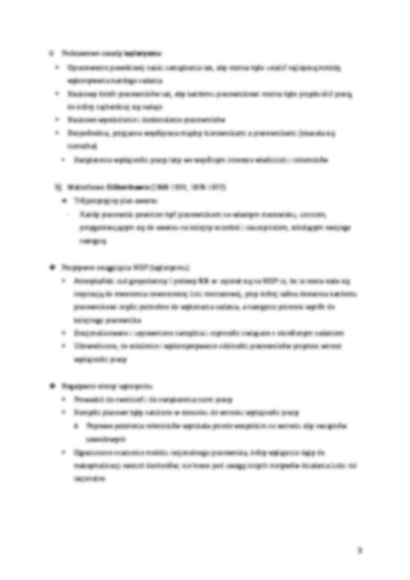  Teorie zarządzania a pracownik - wykład - strona 3