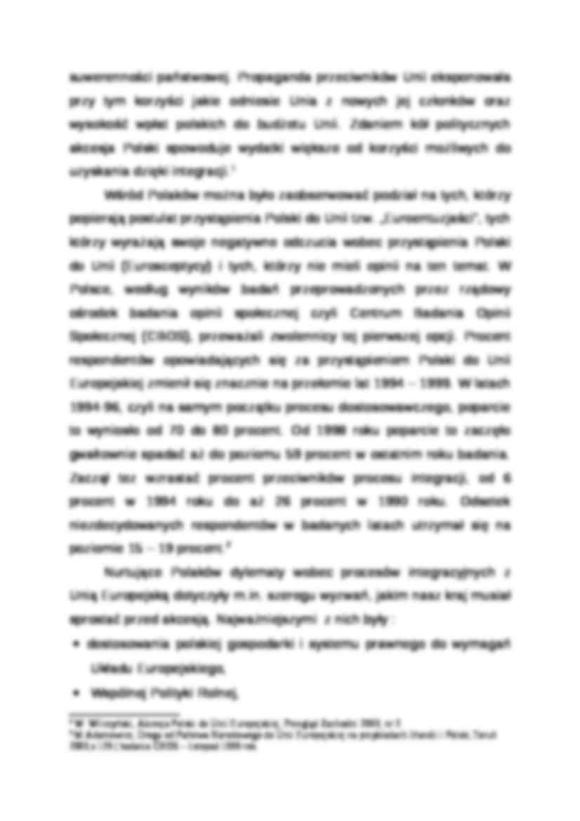 Wykład - dylematy integracyjne Polski - strona 2