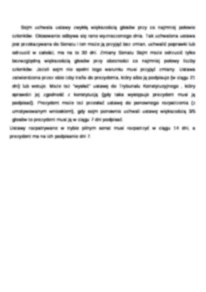 Wykład - procedura ustawodawcza w Polsce - strona 2