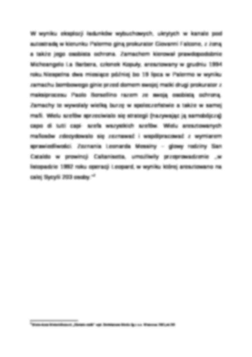 Wykład - Terroryzm mafijny we Włoszech - strona 2