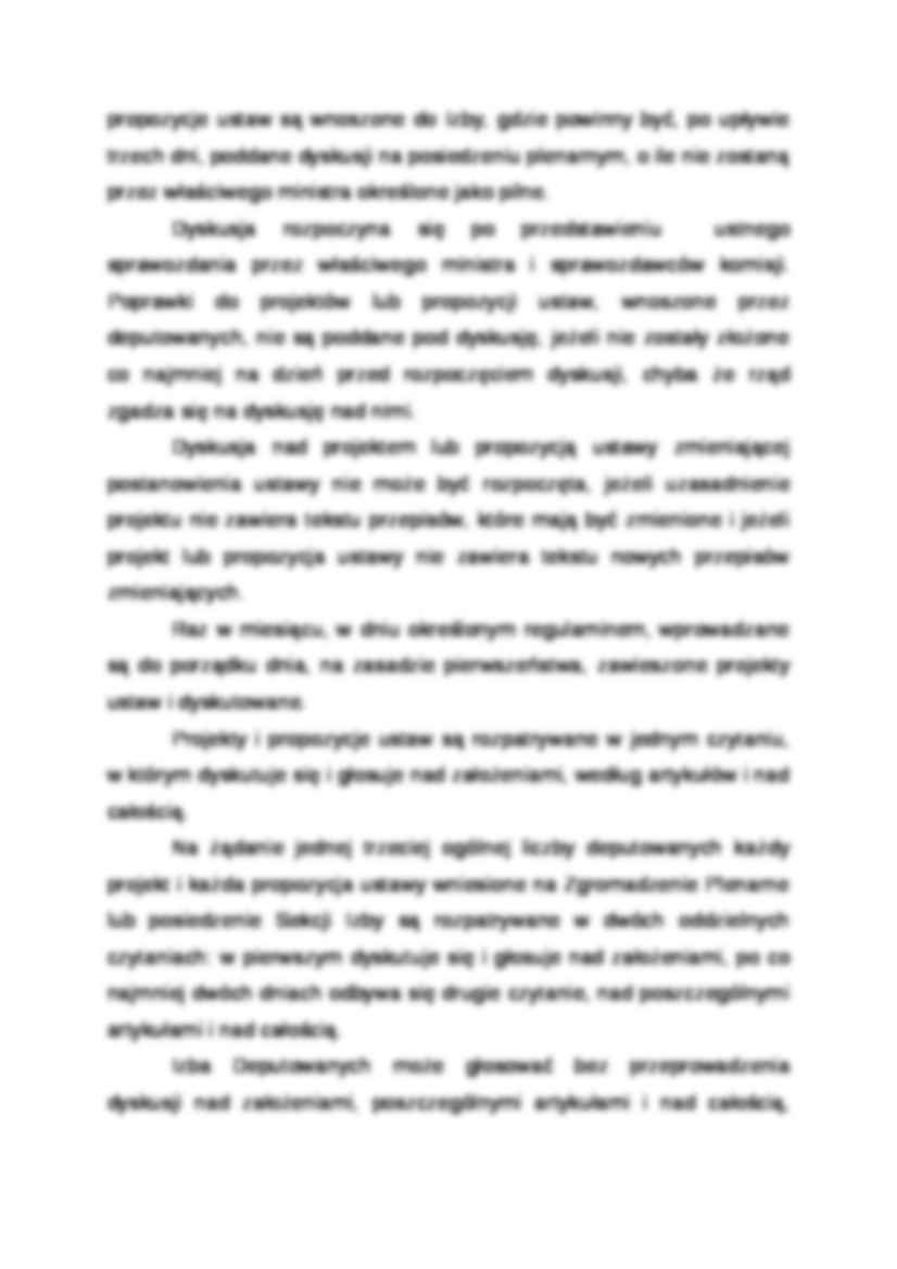 Wykład - uprawnienia ustawodawcze i tryb ustawodawczy w greckim parlamencie - strona 2