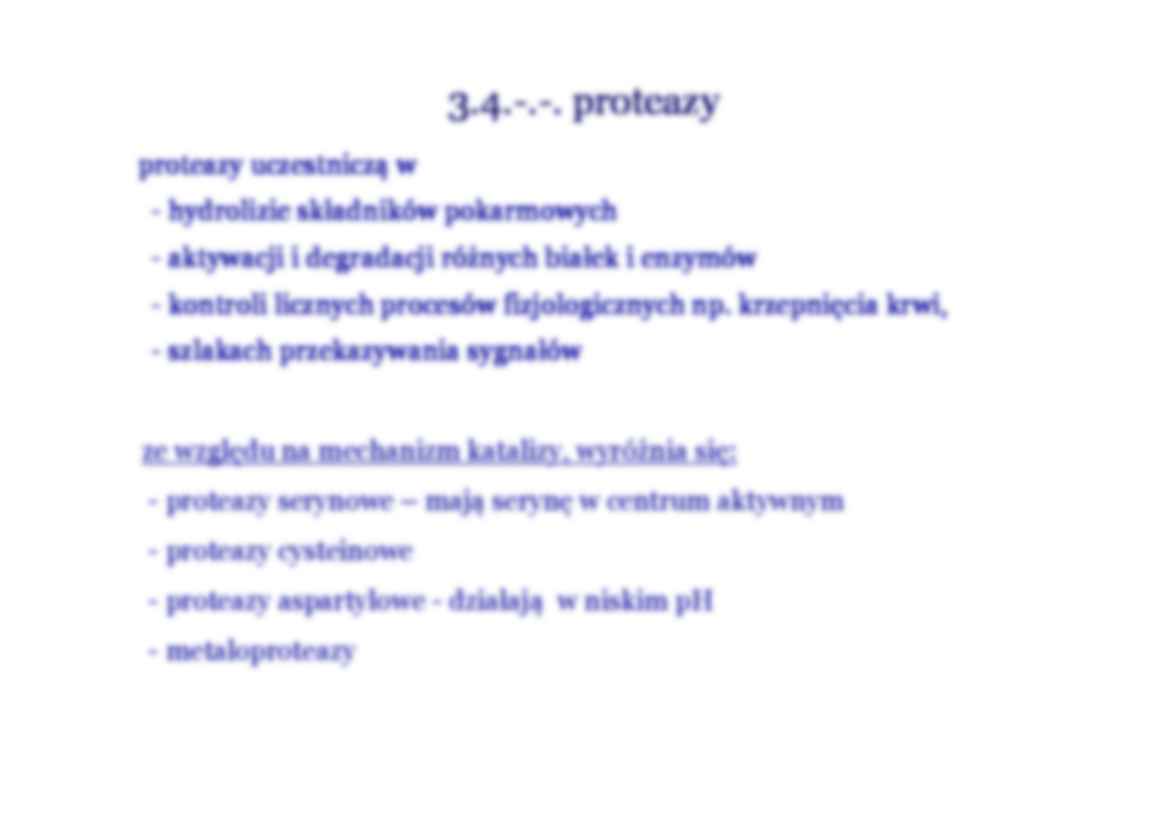 Enzymologia- prezentacja - Hydrolazy - strona 3