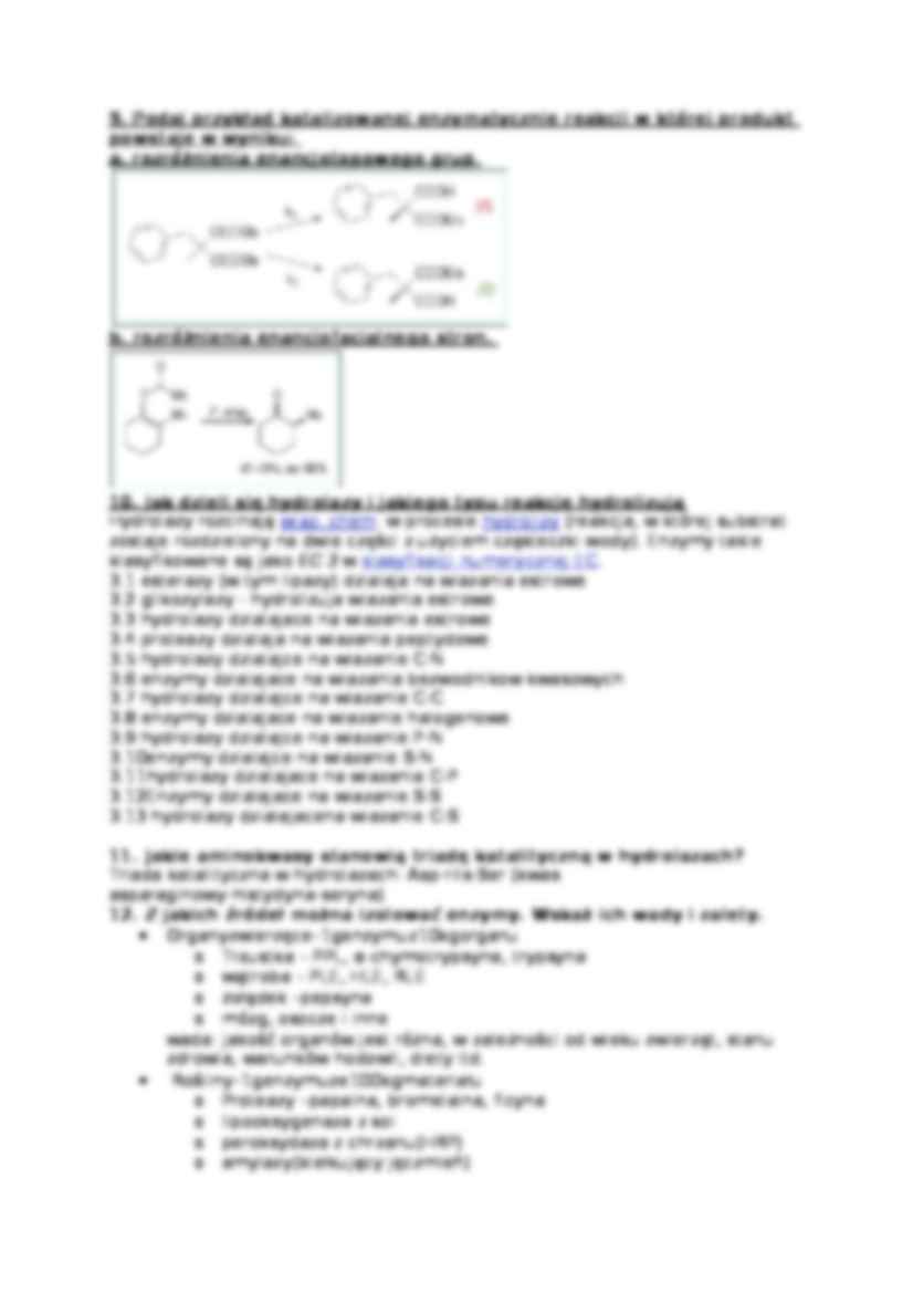 Zalety biokatalizy enzymatycznej- opracowanie - strona 3