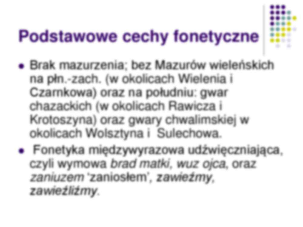 Dialekt wielkopolski - strona 3