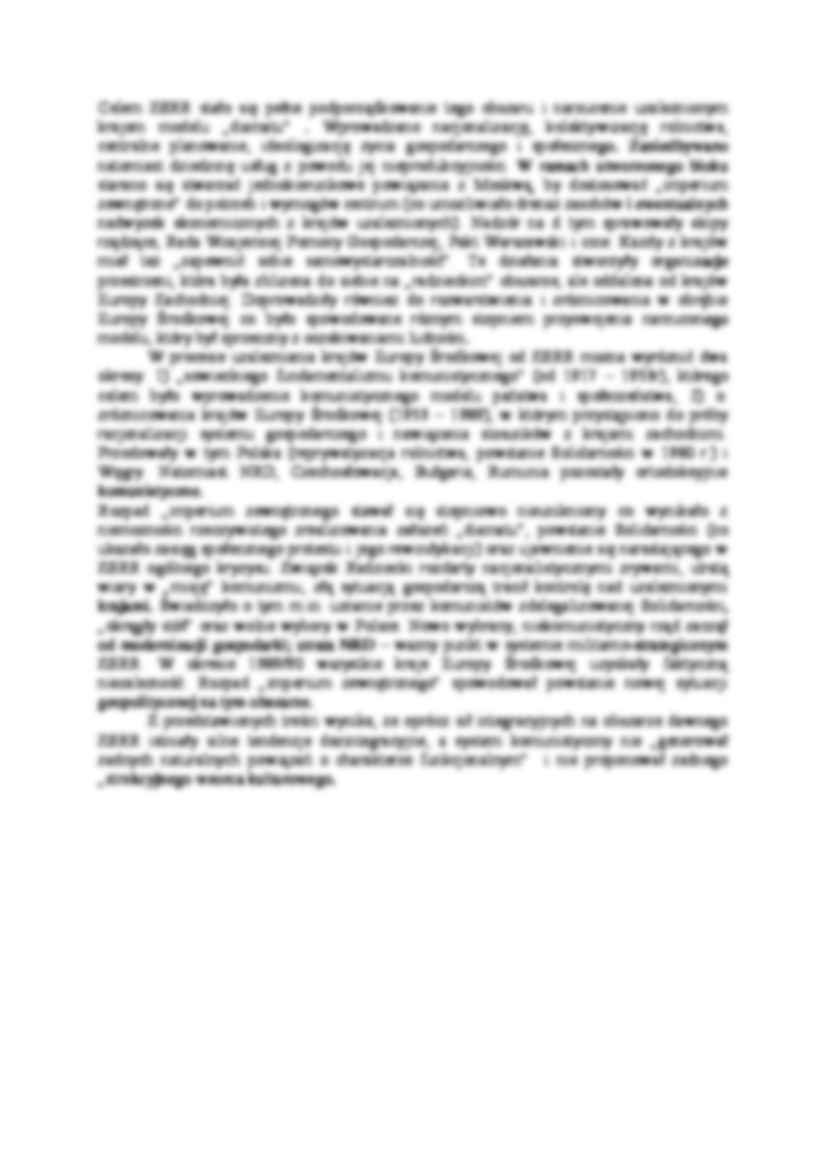 Referat - Europa Środkowa i jej specyfika przestrzenna - strona 2