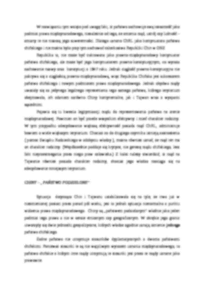 Referat - Status prawnomiędzynarodowy Tajwanu - strona 3