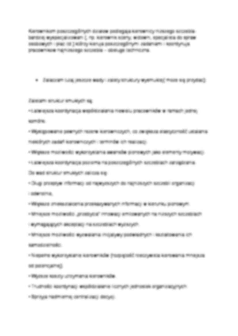Wykład - struktura organizacyjna - strona 2