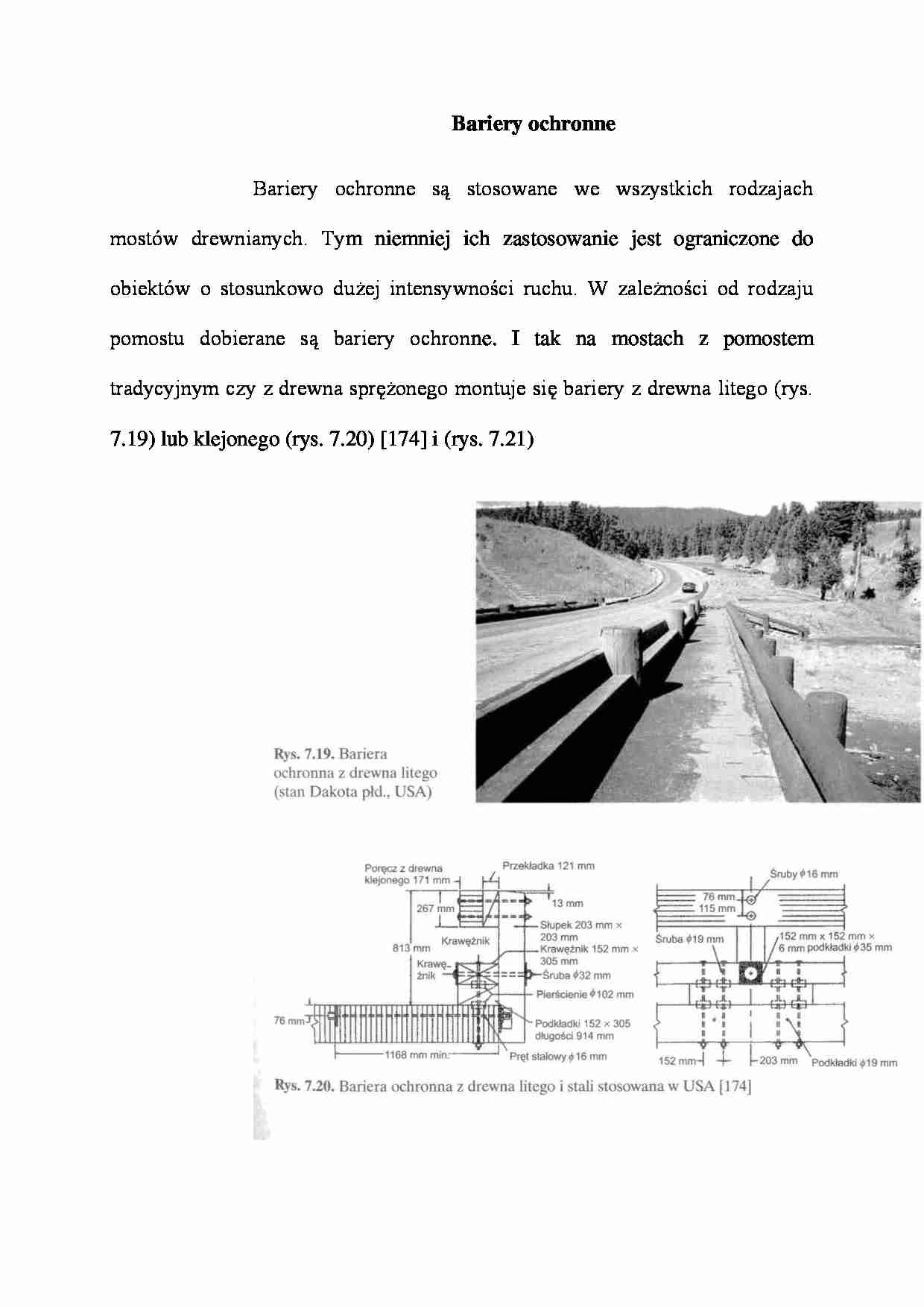 Bariery ochronne - wykład - Konstrukcje wsporcze - strona 1