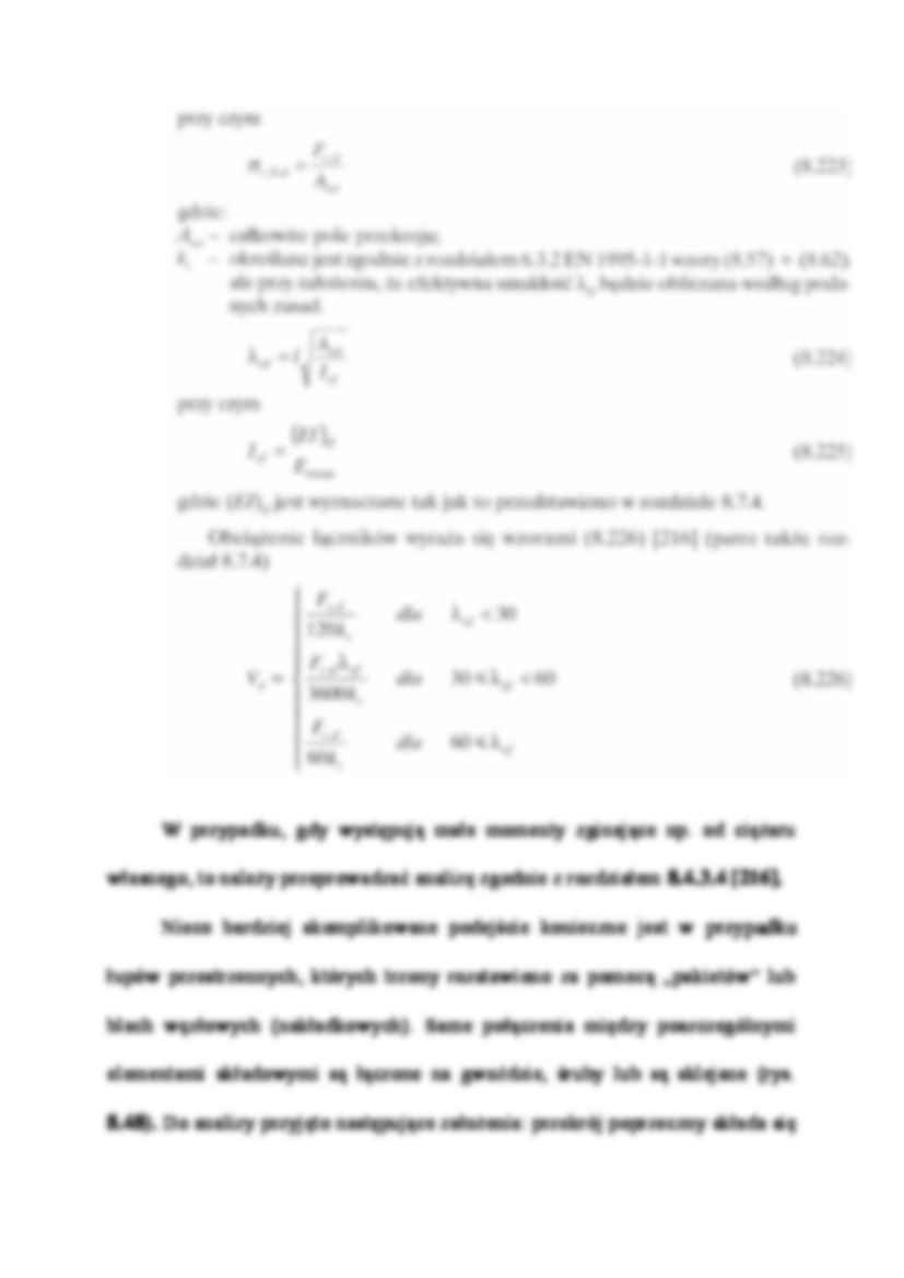 Elementy ściskane łączone mechanicznie i na klej - wykład - strona 2