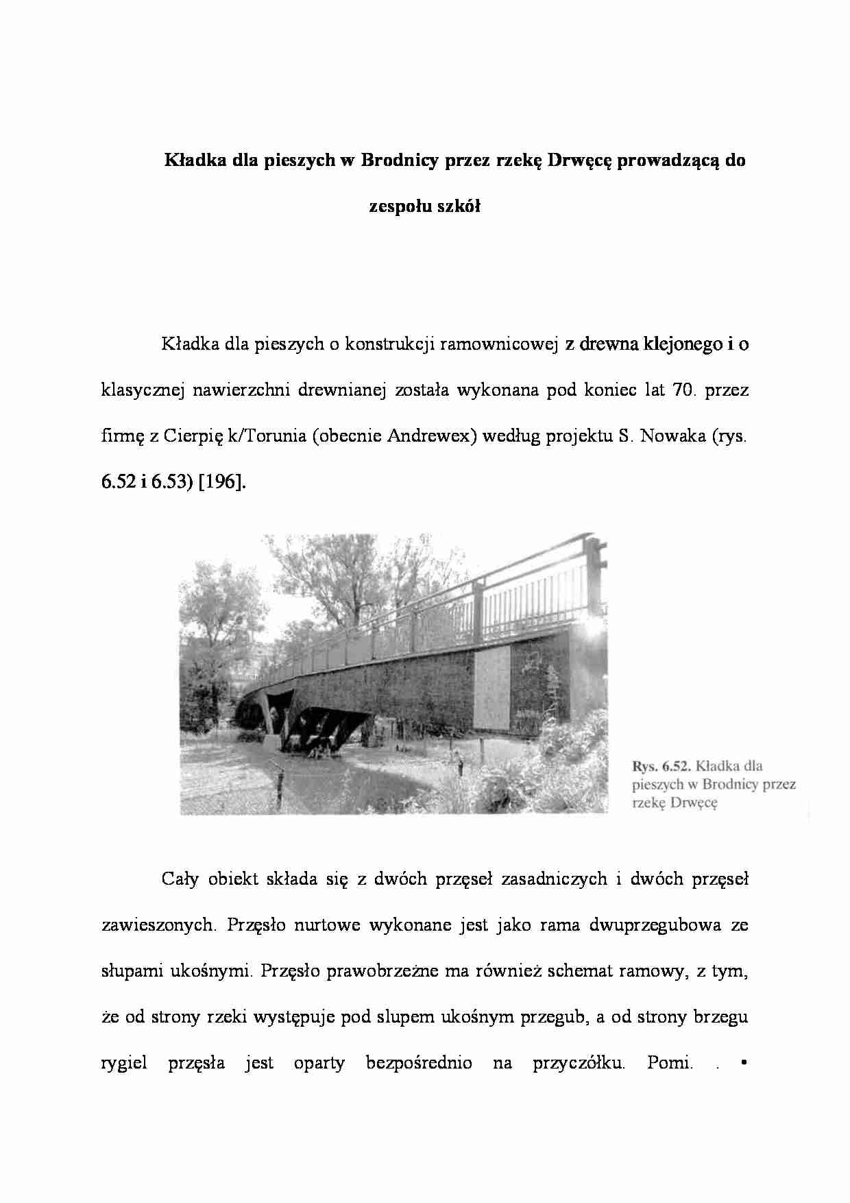 Kładka dla pieszych w Brodnicy - wykład - strona 1