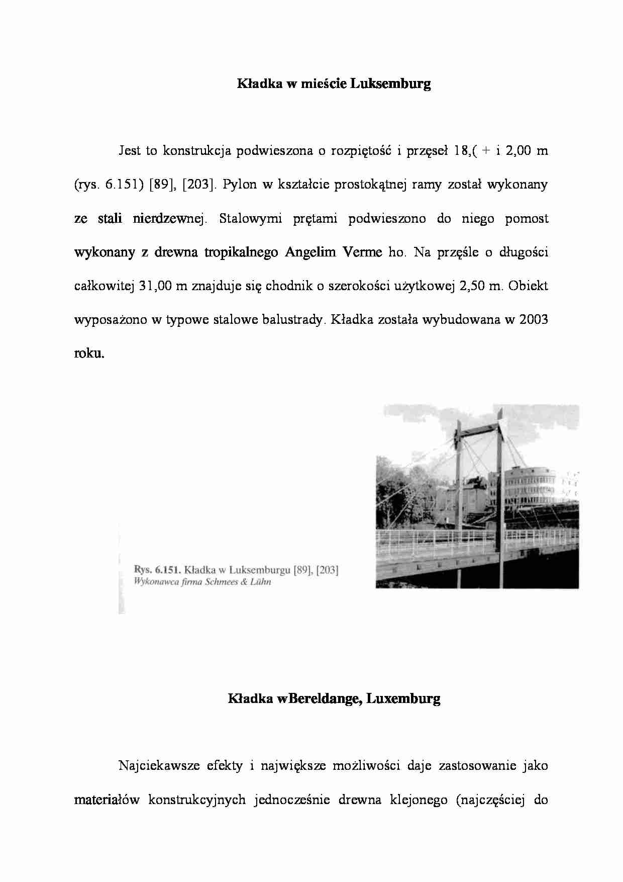 Kładka w mieście Luksemburg - wykład - strona 1