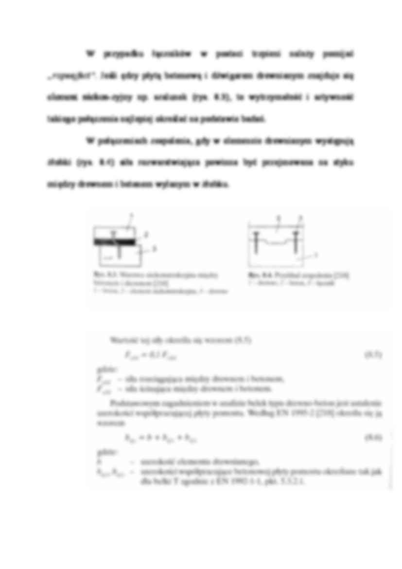 Specyfika konstrukcji zespolonych typu drewno-beton - wykład - strona 3