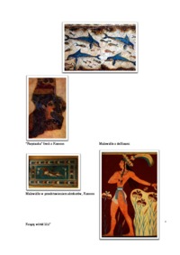 Sztuka minojska- architektura, malarstwo, rzeźba - omóienie