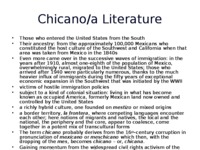 chicano-a-literatutre