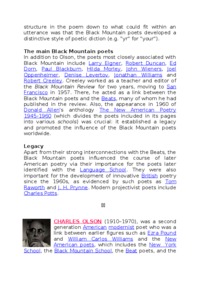 The Black Mountain poets-opracowanie
