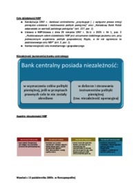 Wykład - Bank centralny