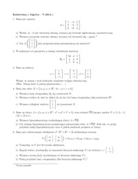 algebra-kolokwium