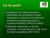 EUROGUIDANCE-prezentacja
