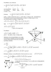 Równanie kinetyczne Boltzmanna i czas relaksacji, prawo ohma-opracowanie