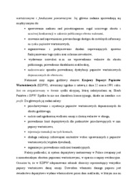 Giełda Papierów Wartościowych w Warszawie - Komisja Papierów Wartościowych i Giełd