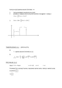 Analiza matematyczna- wykład 21