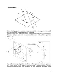 Wykład - Geometria wykreślna