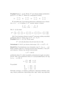 Algebra - pojęcia - wykład 1
