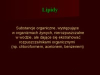 Lipidy wykład