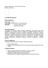 studia-ii-stopnia-krakow-politechnika-krakowska-inzynieria-materialowa-stacjonarne-kryteria-przyjec-informacja