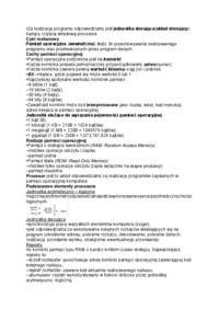 klasyfikacja systemów komputerowych egzamin 