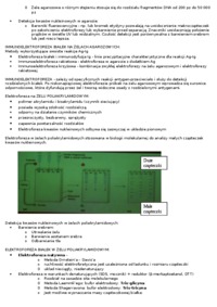 chemiczna analiza instrumentalna - metody elektroforetyczne