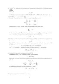 Klasyczna Metoda Najmniejszych kwadratów i Tw.Gaussa - Markowa