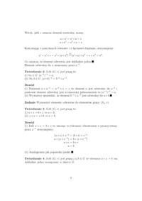 Struktury algebraiczne - algebra