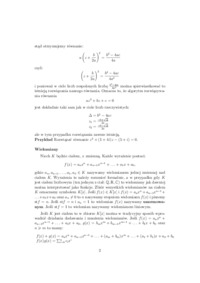 Wielomiany zespolone - algebra